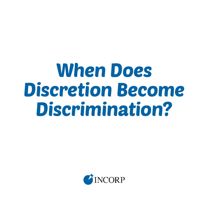 When Does Discretion Become Discrimination?